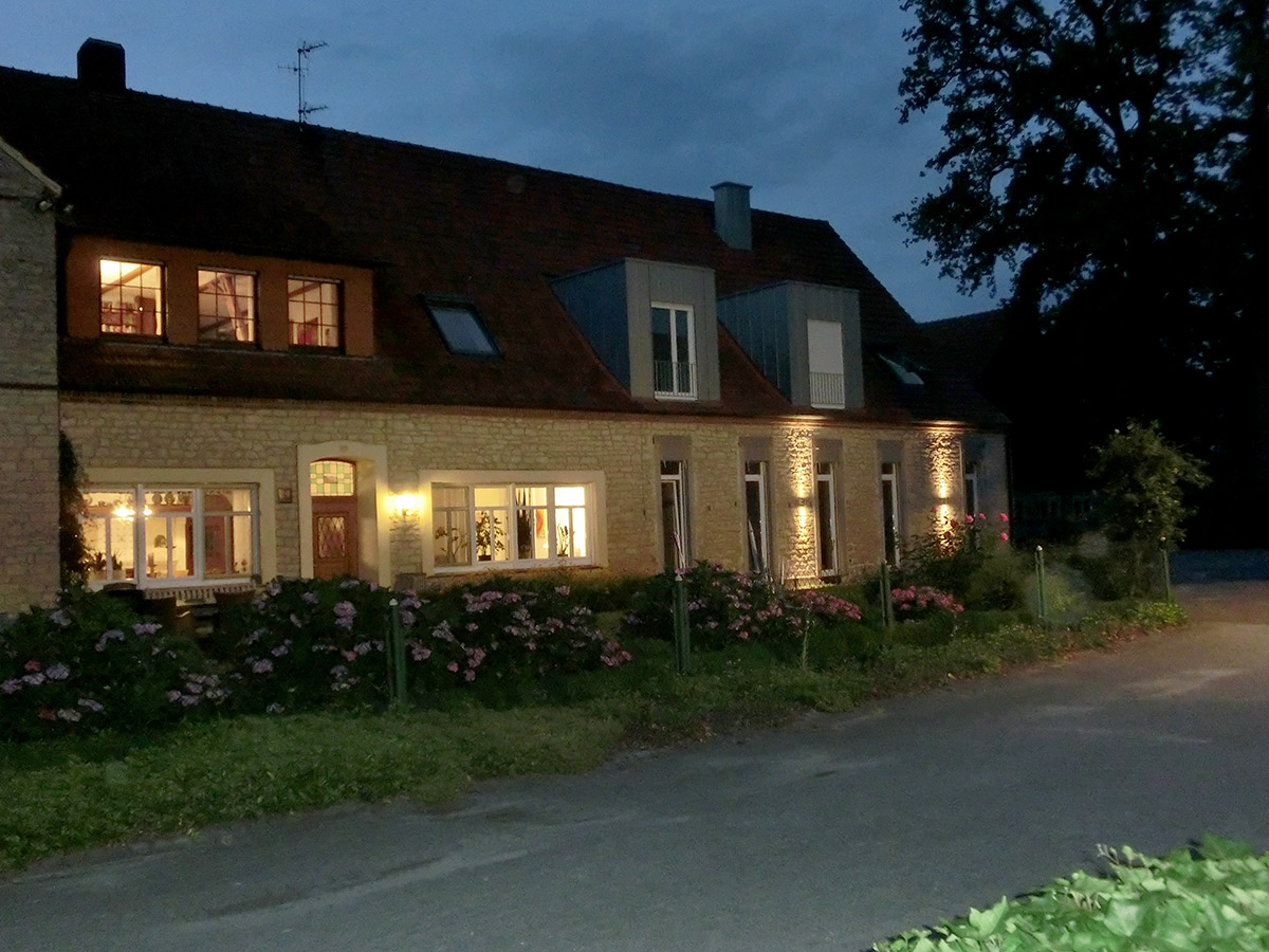 Wohnen im Bauernhaus - Die Hofanlage im Hof Rehring