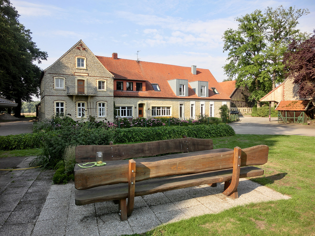 Wohnen im Bauernhaus - Die Hofanlage im Hof Rehring